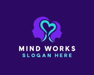 Mind Health Wellness logo design