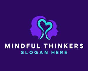 Mind Health Wellness logo design