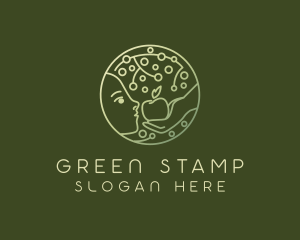 Green Nature Wellness  logo design