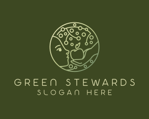 Green Nature Wellness  logo design