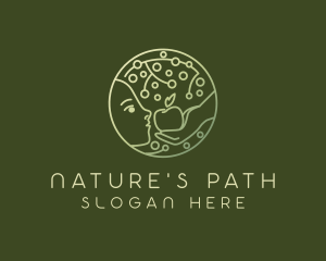 Green Nature Wellness  logo design