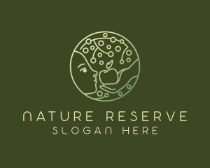 Green Nature Wellness  logo design