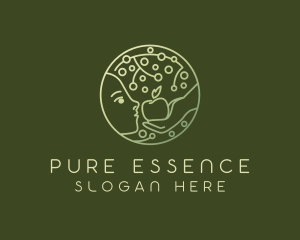 Green Nature Wellness  logo design