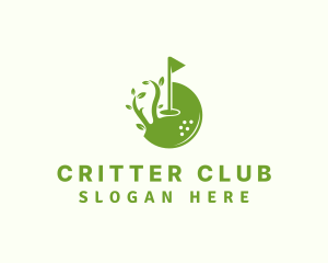 Sports Golf Course logo design