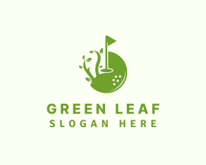 Sports Golf Course logo design