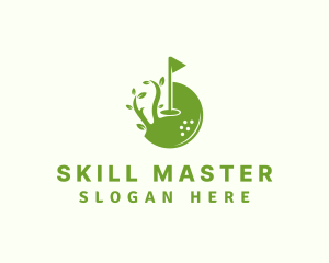 Sports Golf Course logo design