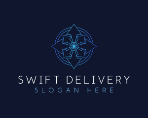 Generic Arrow Delivery logo design