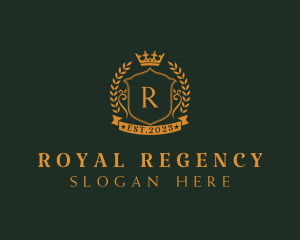 Royal Crown Shield logo design