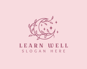 Moon Leaves Wellness logo design