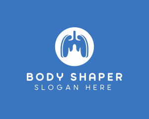 Medical  Respiratory Lungs logo design