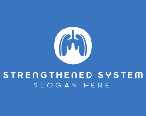 Medical  Respiratory Lungs logo design