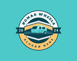 Caravan Trailer Van logo