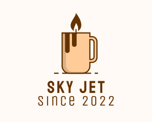 Coffee Cup Candle  logo