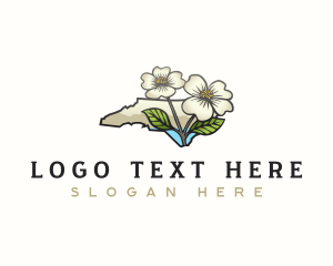 North Carolina Flower logo