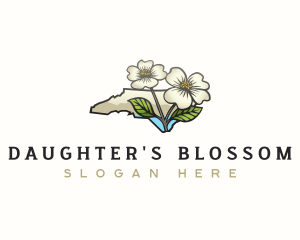 North Carolina Flower logo design