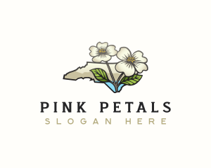 North Carolina Flower logo design