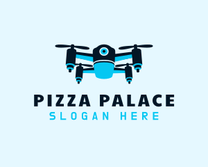 Blue Drone Surveillance logo design