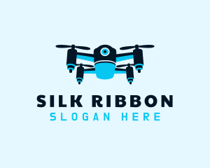 Blue Drone Surveillance logo design