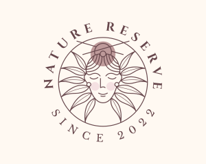 Natural Beauty Skincare logo design