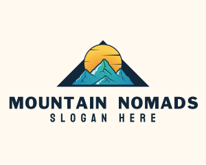 Mountain Hill Trekking logo design