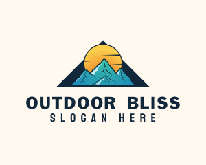 Mountain Hill Trekking logo design