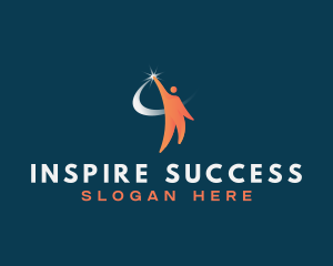 Human Achievement Success logo design