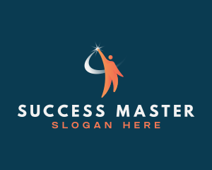 Human Achievement Success logo design