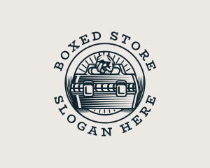 Industrial Handyman Tool Box  logo design