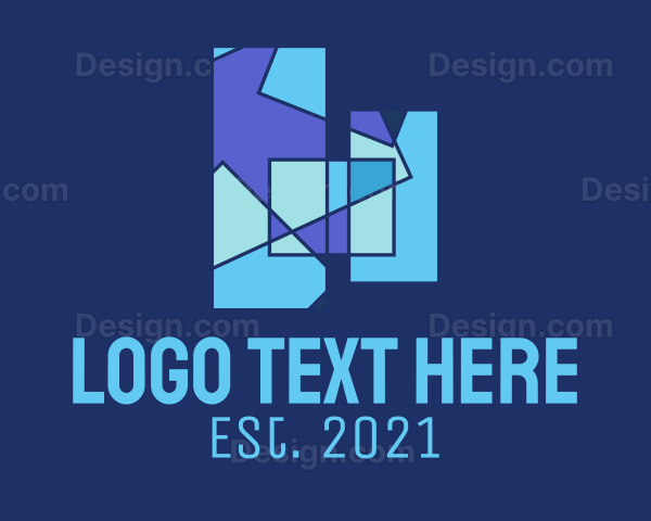 Geometric Building Architecture Logo