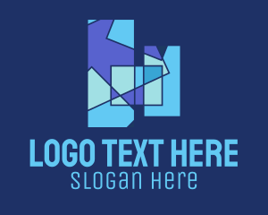 Geometric Building Architecture Logo