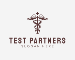 Medical Health Caduceus  logo