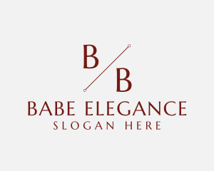 Elegant Fashion Segment logo design