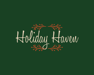 Christmas Holiday Celebration logo design