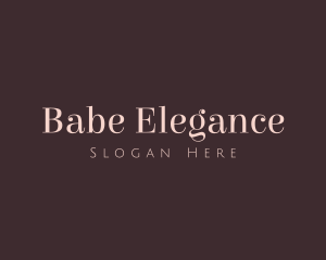 Elegant Feminine Business logo design