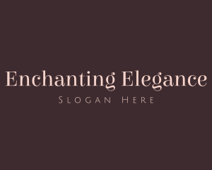 Elegant Feminine Business logo design