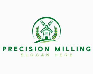 Wheat Flour Mill logo design