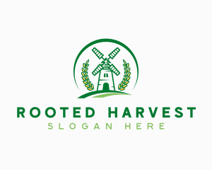 Wheat Flour Mill logo design