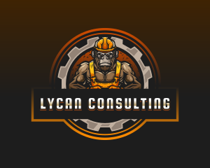 Gorilla Contractor Builder logo design