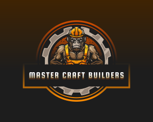 Gorilla Contractor Builder logo design