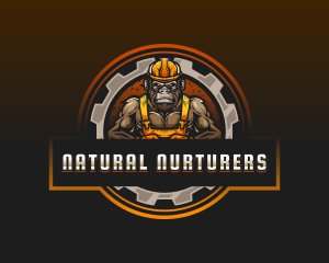 Gorilla Contractor Builder logo design