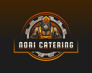 Gorilla Contractor Builder logo design