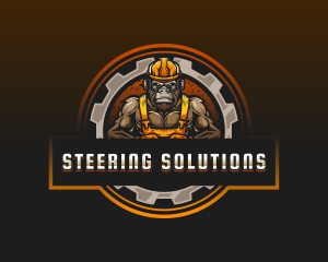 Gorilla Contractor Builder logo design