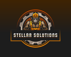 Gorilla Contractor Builder logo design