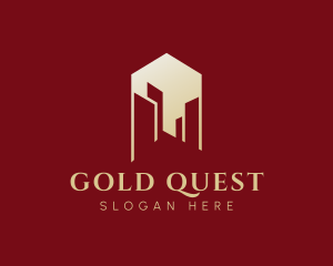 Gold Realty Building logo design