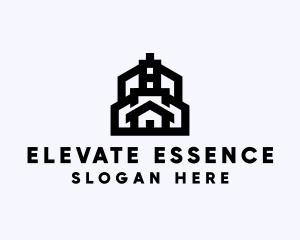 Residential House Building logo