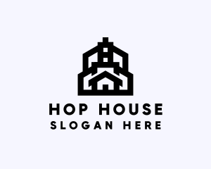 Residential House Building logo design