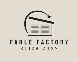 Factory Warehouse Building logo design