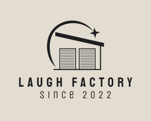 Factory Warehouse Building logo design