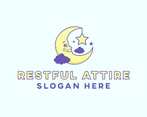 Happy Moon Cartoon logo