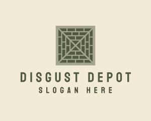 Brick Floor Pavement logo design